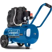Scheppach Compresseur silencieux HC25Si 24L 8bar 1.1kW 2 cyl. sans huile 60dB - 5906140901