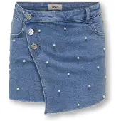 ONLY GIRLS Jupe 'KOGJenny' bleu denim