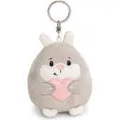 Nici Femmes, Porte-clés, Schlüsselanhänger, Multicolore, Blanc, Gris