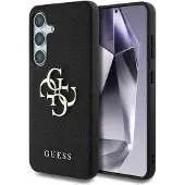 GUESS Guhcs25spgt4mbk Samsung Galaxy S25 Phone Case Noir