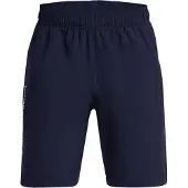 Under Armour Woven Wordmark Shorts Bleu 14-16 Years Garçon