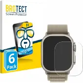 BROTECT Protection Clair, Film de protection pour smartwatch, Transparent