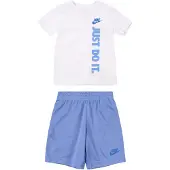Nike Nsw Gfx Ft Short Sleeve Set Bleu 4-5 Years