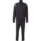 BOSS Ensemble de survêtement Regular en coton stretch avec empiècements à rayures