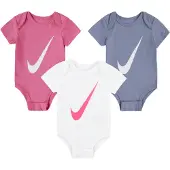 Nike Kids Barboteuse / body gris / rose / blanc