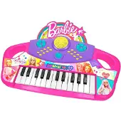 Reig Musicales Barbie Electronic Organ 24 Dreamtopia Keys Version English Rose Enfants
