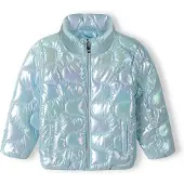 MINOTI Manteau d'hiver , couleur verte, taille 110, pour filles