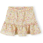 MINOTI Jupe jaune / orange / rose clair / blanc