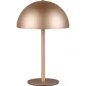 TRIO Lampe de table Munoz marron café Ø 13cm