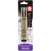 Sakura Pigma Micron 05 Noir 0,45mm 2pcs (2x)