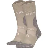 Head Chaussettes de sport taupe / taupe / blanc