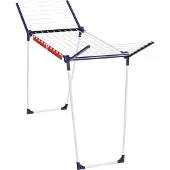 Leifheit Séchoir sur pied Pegasus 160 Solid Slim - 16 mètres de longueur de séchage