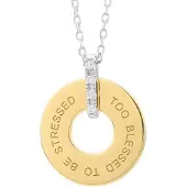Secrecy P7163cdawwc93 Necklace Doré Femme