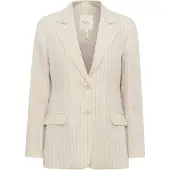 Part two Blazer 'PWNikoleta' noir / coquille d'oeuf