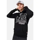 Lonsdale Pull-over 'Tadley' noir / blanc