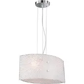 TRIO Lampe suspendue ELISA argent 312200200