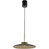 Paul Neuhaus Lampe suspendue 1 lumière Pure E-Moon bronze