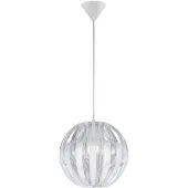 TRIO Lampe à suspension Pumpkin 30 cm blanc