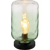 Globo Lighting Lampe de table design Darina verre vert