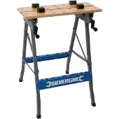 Silverline Établi Silverline "Heavy-Duty" avec plan de travail inclinable 150 kg