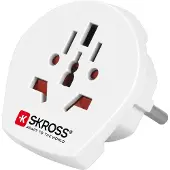 Skross Adaptateur de voyage Monde vers Europe
