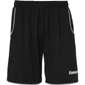 Kempa Pantalon de sport gris chiné / noir / blanc