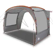 vidaXL Tente pour voiture Gris et orange Imperméable