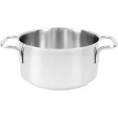 Demeyere Casserole sans couvercle, 16 cm | ronde | acier inoxydable 18/10
