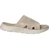 SKECHERS Go Walk Flex Sandal - Elation Open Teen - Gebroken wit - Maat 42