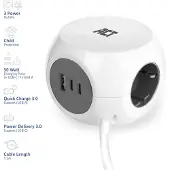 ACT AC2420 Multiprise 3 Prises