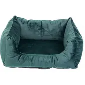 Fera Glamour canapé-lit rectangulaire vert M 55x65x25 cm