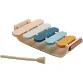 PlanToys Encastrement en bois Xylophone couleurs tendresse