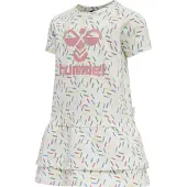 Hummel Robe bleu / poudre / blanc