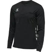 Hummel T-Shirt fonctionnel 'Referee' noir / blanc