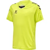 Hummel T-Shirt fonctionnel jaune fluo / noir / blanc