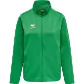 Hummel Veste de survêtement 'Poly' vert gazon / blanc