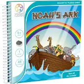 SmartGames SGT240 - Noah's Ark, Magnetic Puzzle Game with 48 Challenges, 5+ Years