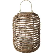 Excellent houseware Lantern Natural Cattail 27X37C 1 stk.