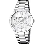 Festina Montre à affichage analogique '- Date watch BOYFRIEND COLLECTION - Quartz watch movement - Watch case width: 36 mm' blanc