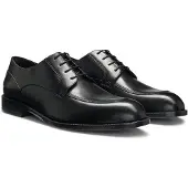 BOSS Chaussures derby en cuir à semelle extérieure durable