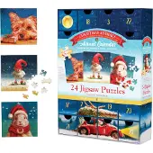 Eurographics Puzzle Calendrier de l'Avent - Animaux de Noël. 1200 pièces