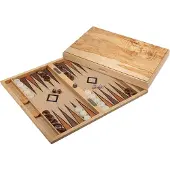 Philos Jeu de backgammon Sifnos, grand format, avec fermeture magnétique