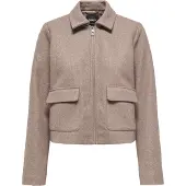ONLY Veste mi-saison 'ONLVela' taupe