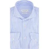 Profuomo Chemise Tricot Japonais Rayures Bleu Ciel