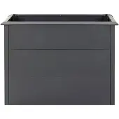 Westmann Métal Lit surélevé Primus M avec protection anti-limaces Anthracite 100x50x77 cm