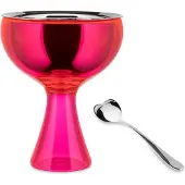 Alessi Grand Amour, Saladier + bol, Pink