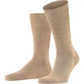 Falke Chaussettes marron chiné