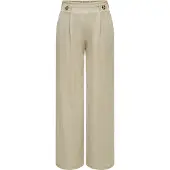 JDY Pantalon à pince 'JDYBirdie Geggo' taupe