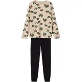 Name it Pyjama 'Monster Truck' marron / gris / greige / noir