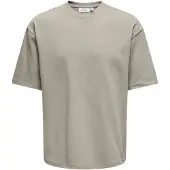 Only & Sons T-Shirt 'ONSCASPIAN' beige clair